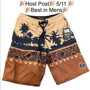 🎉HP🎉 NWT Life is Good Board Shorts